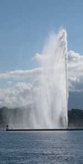 Geneva's jet d'eau